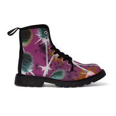 Glenlock. - Women's Canvas Combat Boot