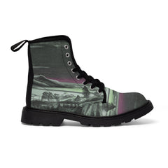 Kinlochy - Men's Canvas Combat Boot