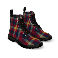 Inverquish. - Women's Canvas Combat Boot