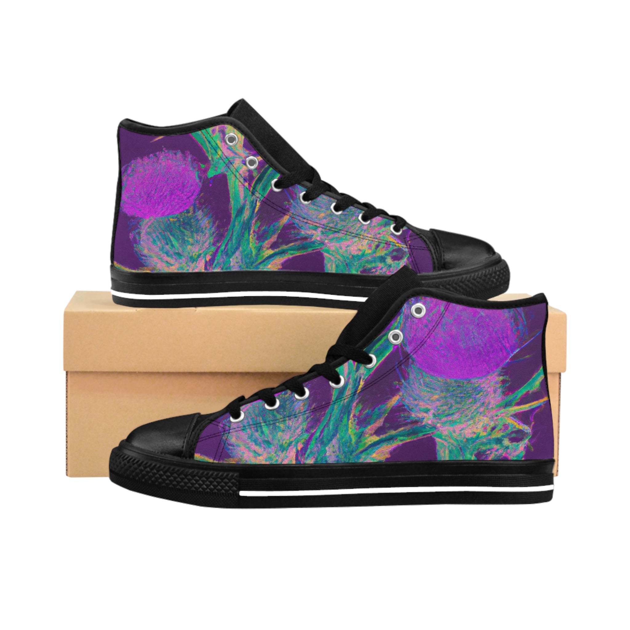 Dunnakel - Women's High Top Sneakers