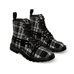 Fintwee - Men's Canvas Combat Boot