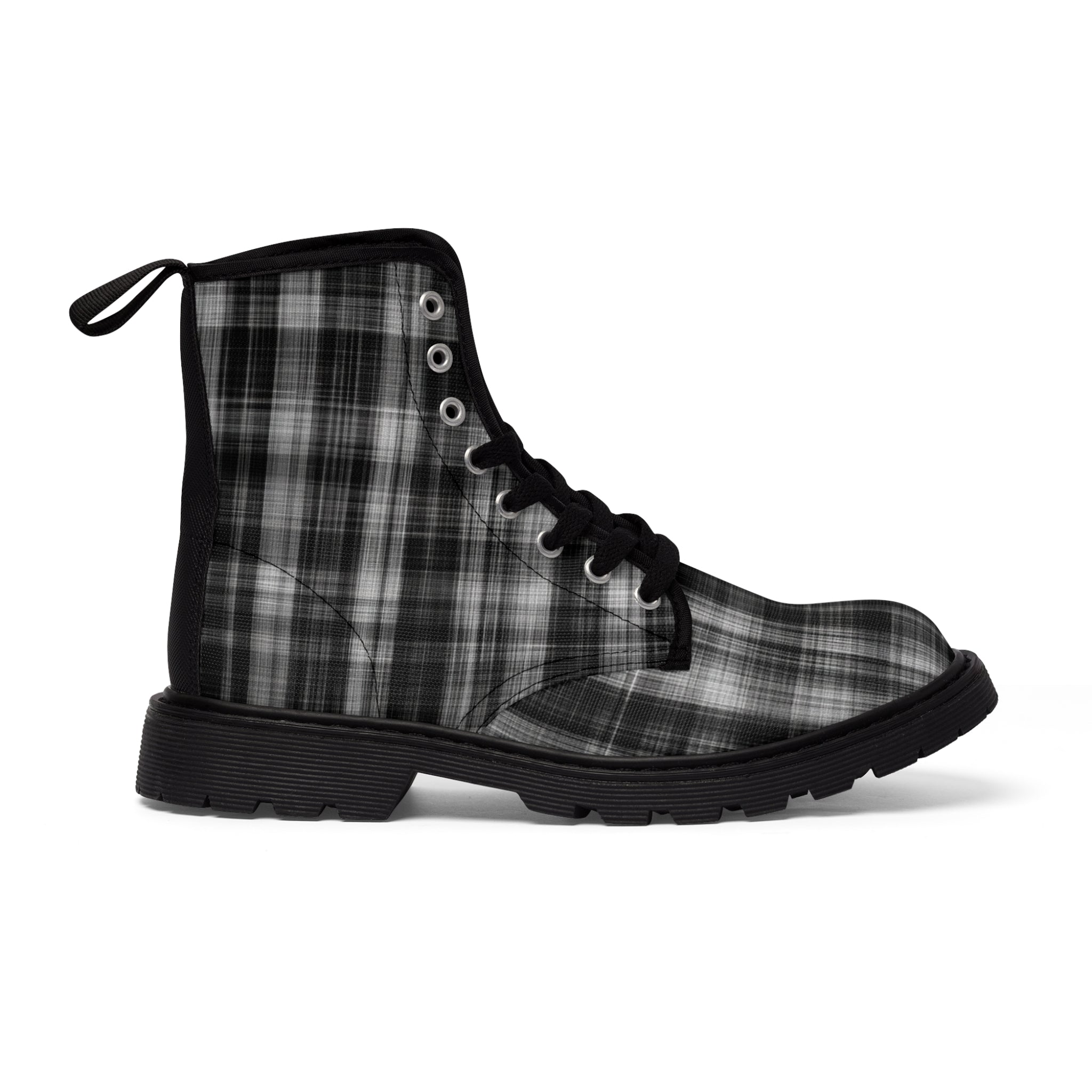 Glensmoor. - Women's Canvas Combat Boot