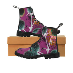 Glenlock. - Women's Canvas Combat Boot