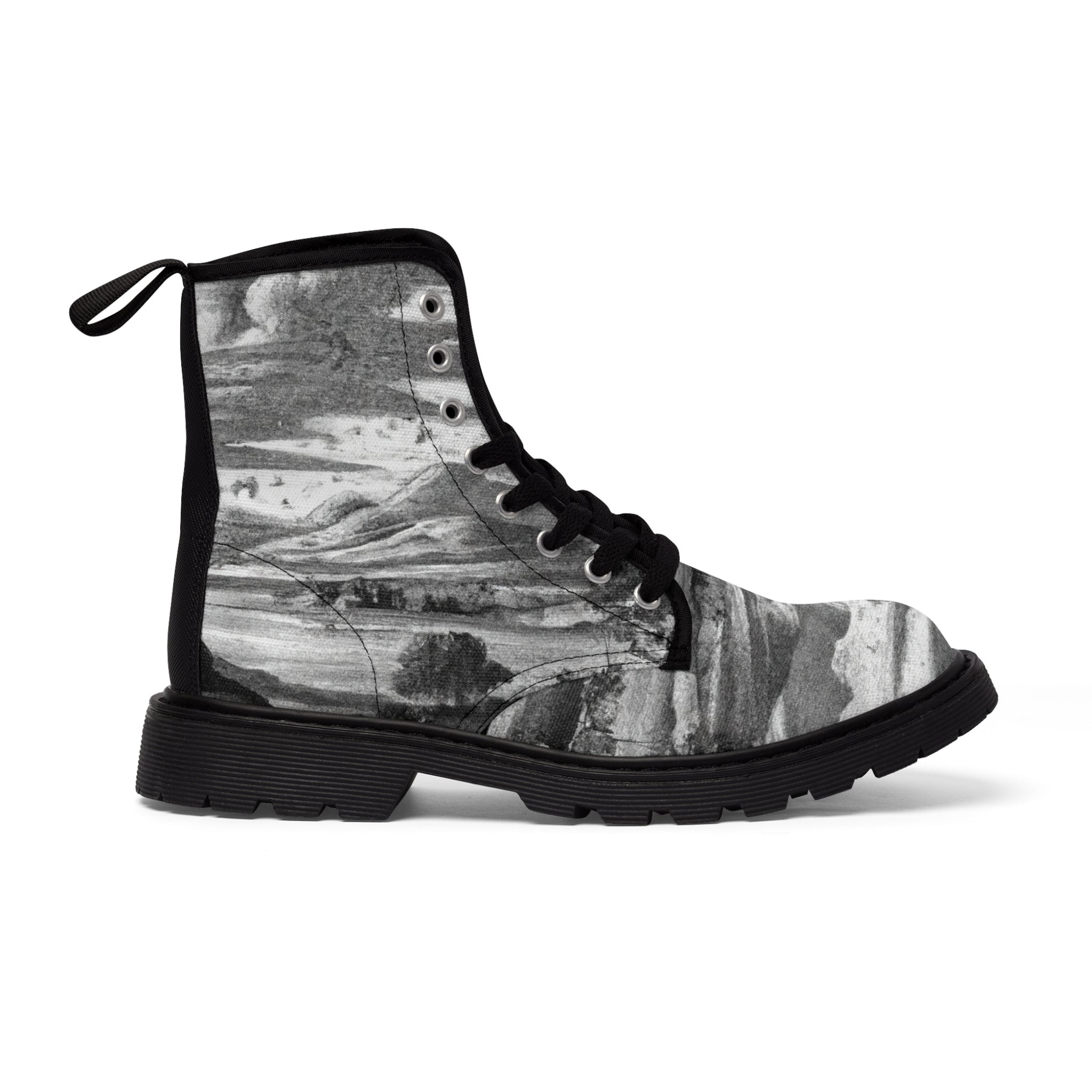 Lochaven - Men's Canvas Combat Boot