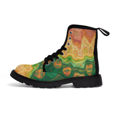 Glenkeyne - Men's Canvas Combat Boot